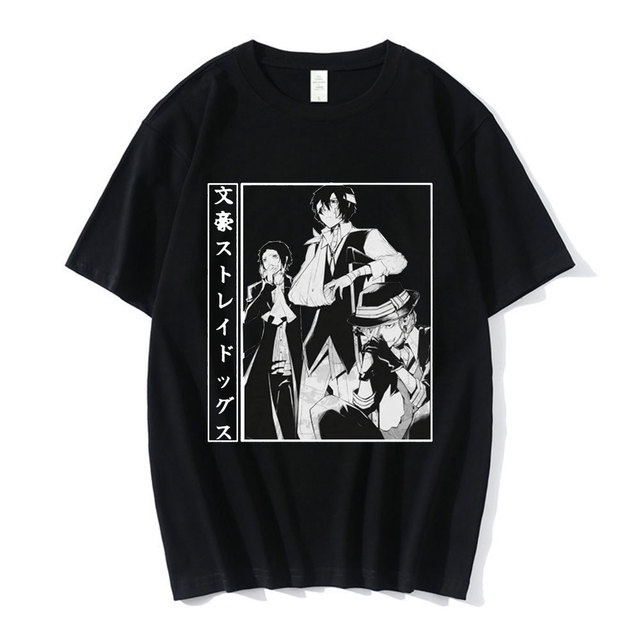 Camiseta Bungo Stray Dogs Anime Indie Streetwear