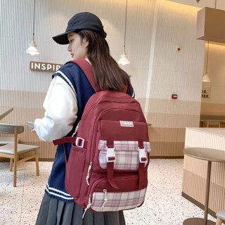 Mochila Feminina Escolar Passeio Coreano Grande Capacidade Impermeável