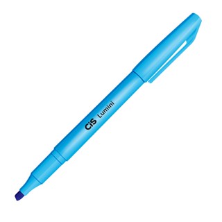 Pincel marca texto Lumini Azul Cis