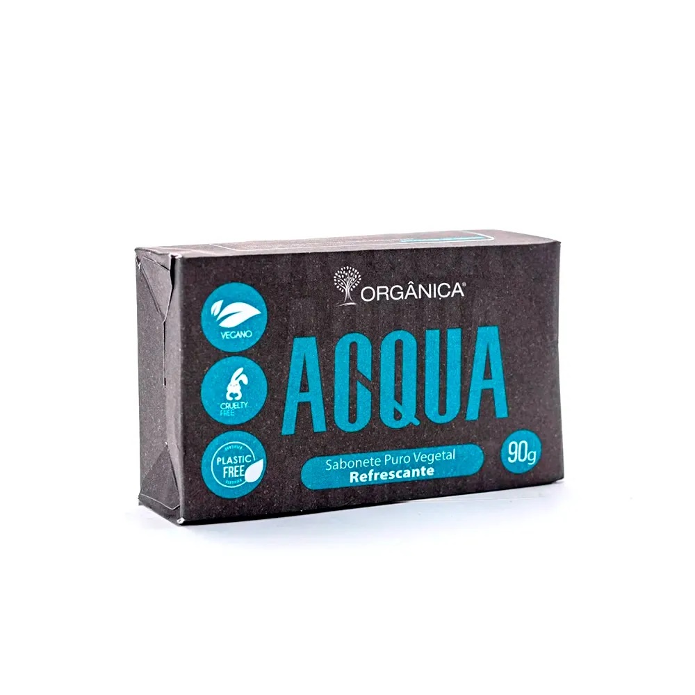Sabonete Puro Vegetal Acqua For Men 90g Orgânica