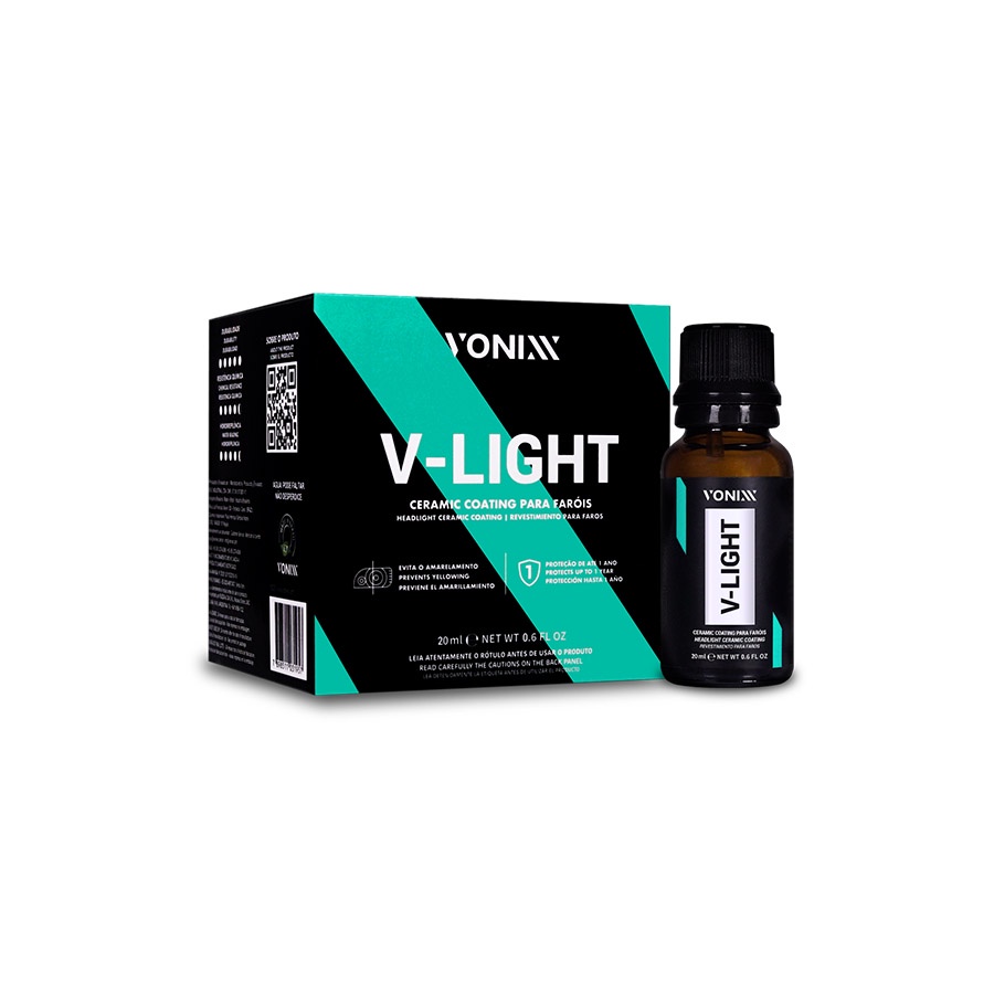 Vitrificador para Faróis V-Light 20ML Vonixx