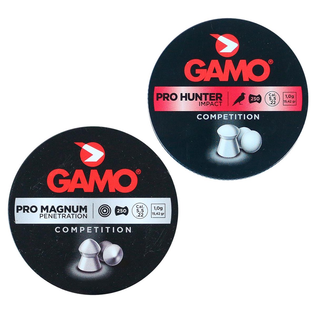 02x Latas Chumbinho Gamo Competition 250un. Cada Impact Penetration em Oferta na Shopee