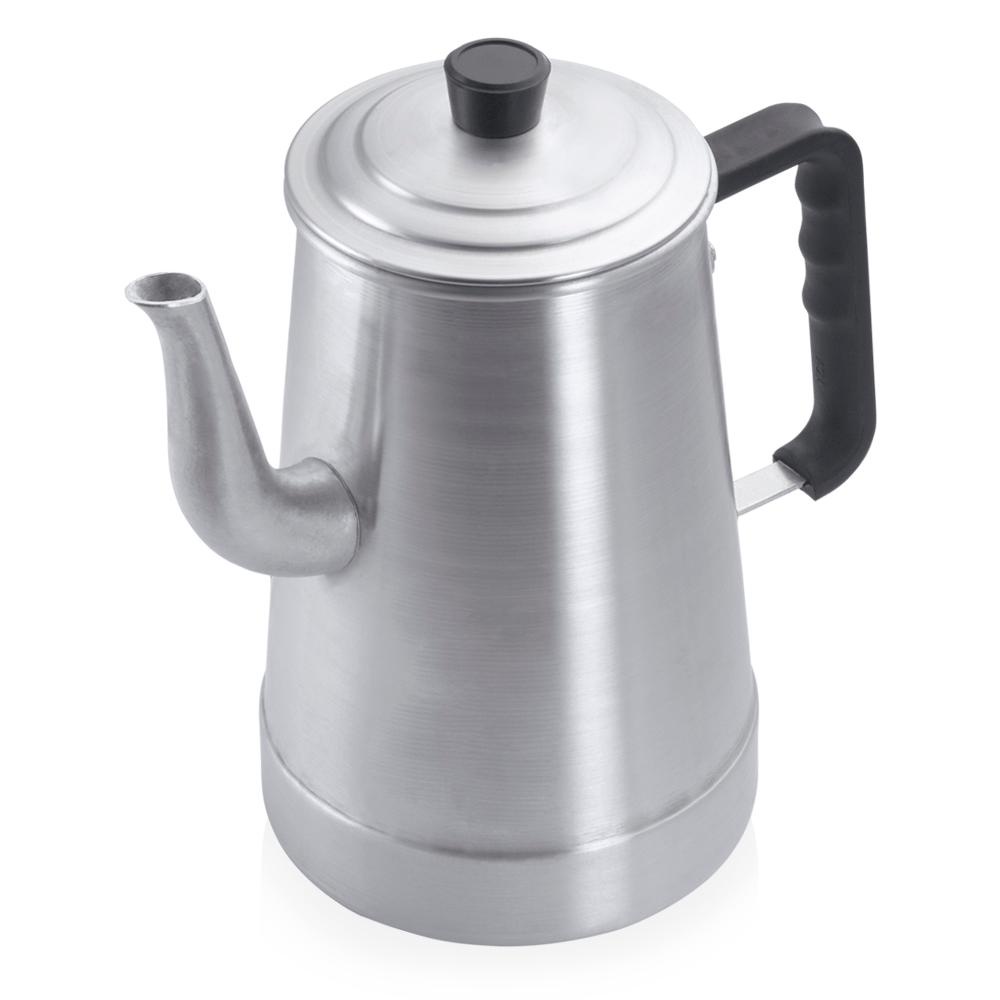 Bule Aluminio Polido Profissional 9Cm 7L Nacional em Oferta na Shopee