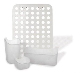 Organizador Multiuso  Criativo Branco 35,5 x 25,5 x 11,7 cm 	201/B NITRON
