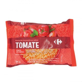 Macarrão Instantâneo Carrefour Sabor Tomate 85g