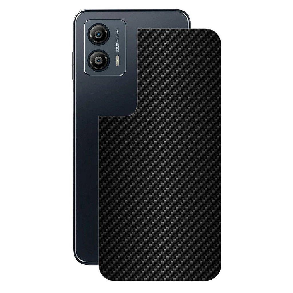 Película para Motorola Moto G53 5G - Traseira de Fibra de Carbono Preta - Gshield em Oferta na Shopee