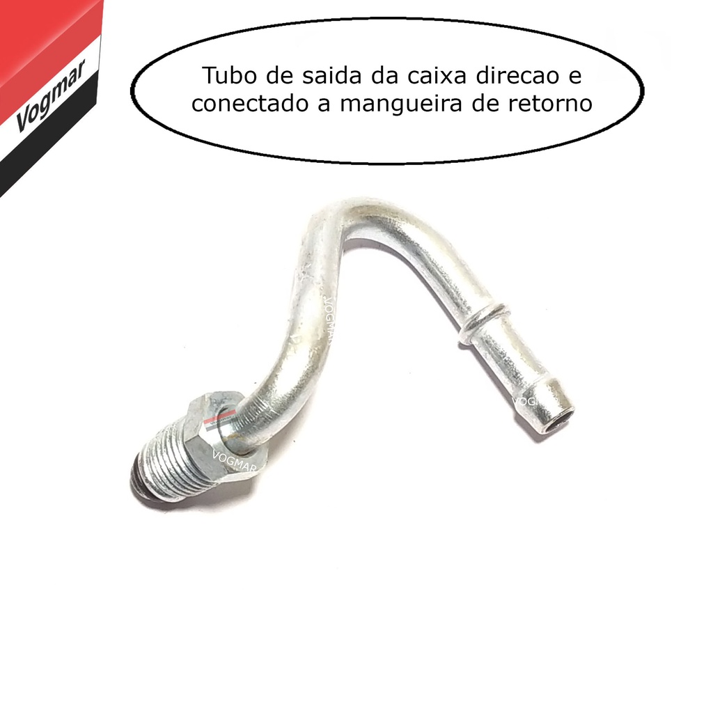 Tubo mangueira retorno direcao hidraulica Corsa 1994/2002