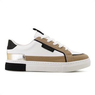 Tênis Via Uno Recortes Casual Feminino Colors