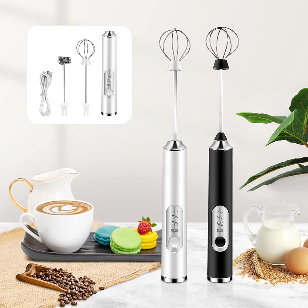 Misturador Mixer Portátil Bebidas Batedor Portatil Regarregavel Usb