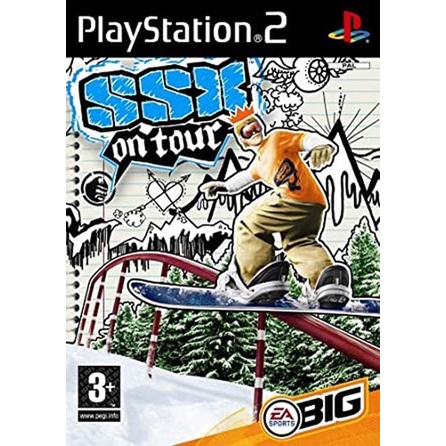 Jogo Ssx On Tour - Playstation 2 (jogo De Snowboard)