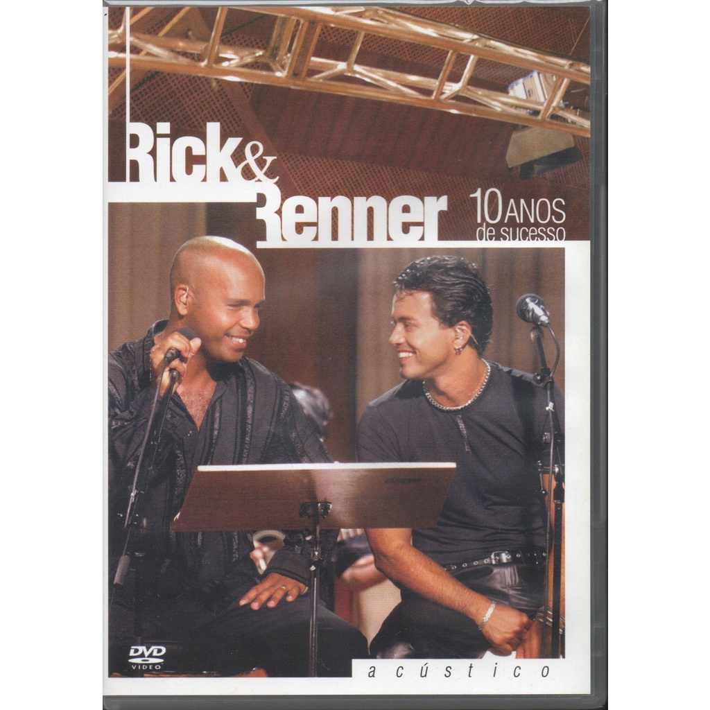Rick & Renner Dvd Acústico 10 Anos De Sucesso