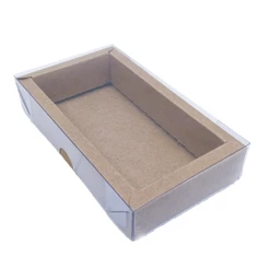 Caixa De PVC N17 - Kraft - 7 x 14 x 3 - 10 unidades - Assk - Rizzo