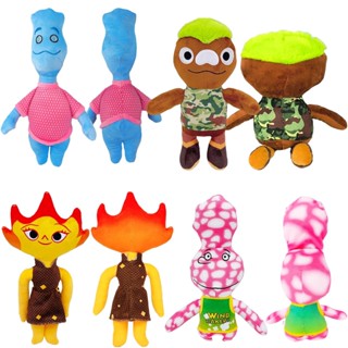 Brinquedo De Pelúcia Elemental , Brinquedos Elementar Preguiçosos Da Cidade Dos Elementos , Boneca Macia Para Fãs Elementares Plushies Crianças Amigas Meninas Aniversário