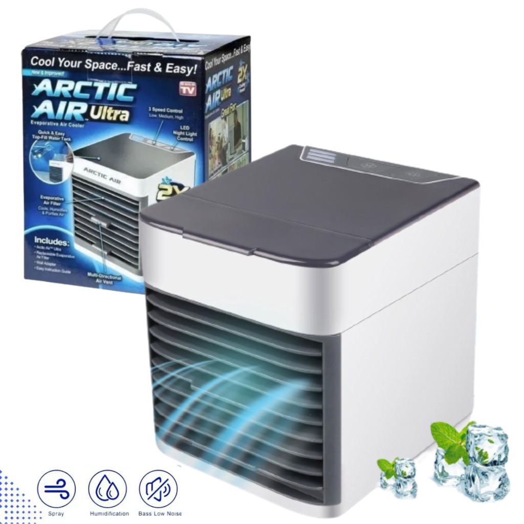 Ar Condicionado Portátil Mini Climatizador Umidificador USB Arctic Air