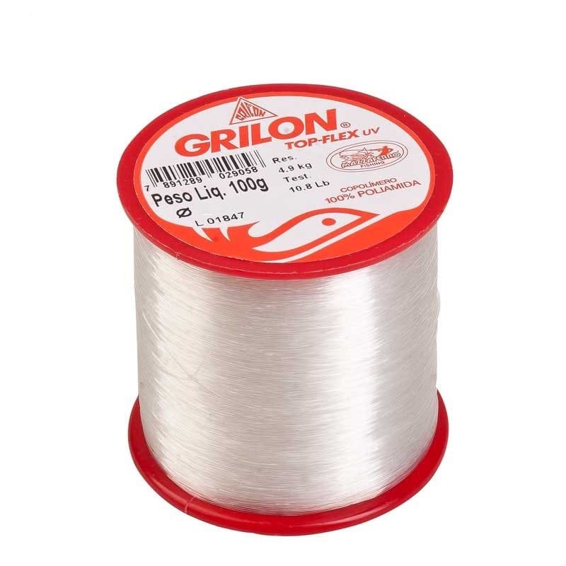 Linha Pesca Grilon 100 Gramas 0,35 Mm 820 Metros 14,9 Libras em Oferta na Shopee