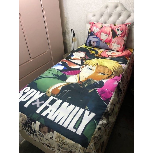 Colcha Cobre Cama Spy x Family venda no atacado e varejo