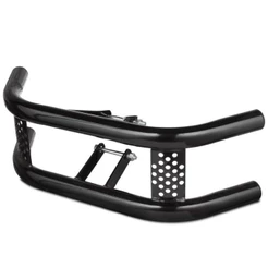 Mata Cachorro Preto Protetor Motor Cromado Protork Original
