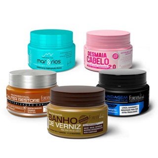 Kit Completinho Mini Máscaras Forever Liss