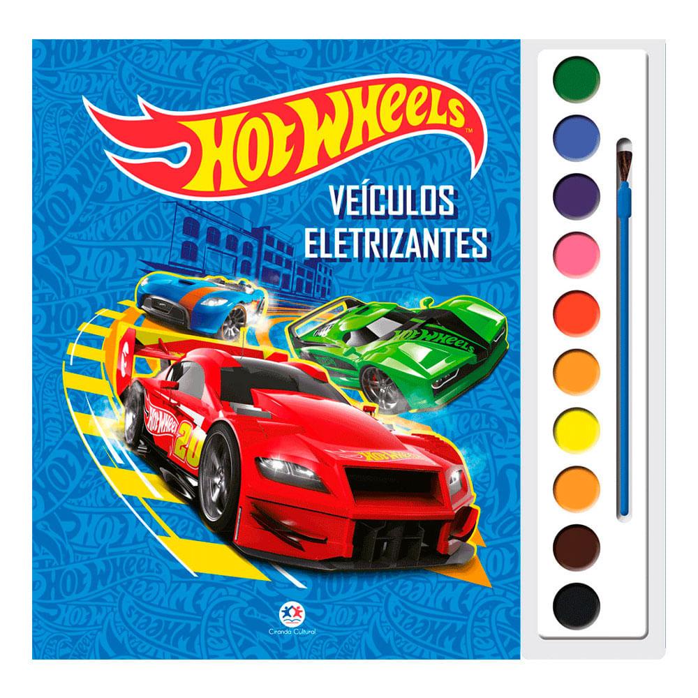 HOT WHEELS VEICULOS ELETRIZANTES AQUARELA em Oferta na Shopee
