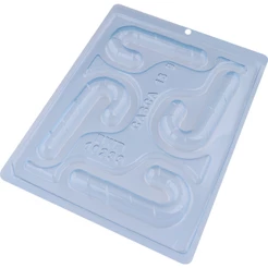 Forma de Acetato Forma Especial - Bengala De Natal 10233 - 01 Unidade - BWB