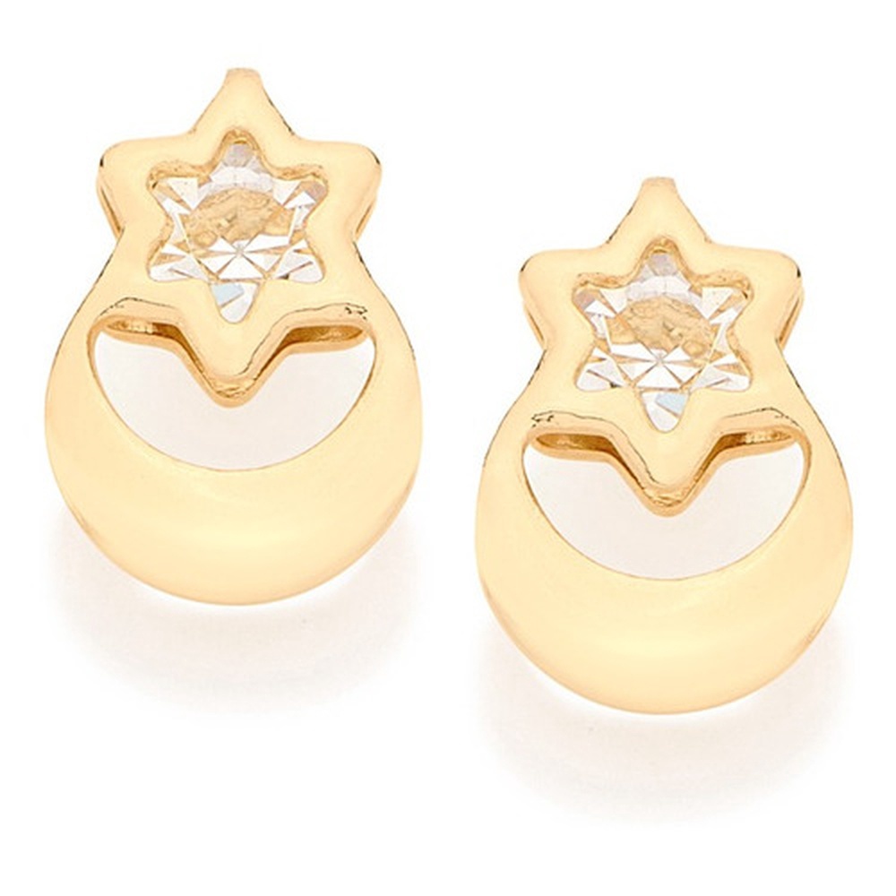 Brinco Meia Lua Rommanel: Onde Comprar | BuscaProdutos