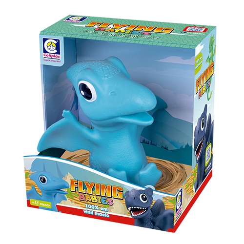 Brinquedo Flying Babies Pterodactilo Azul em Oferta na Shopee