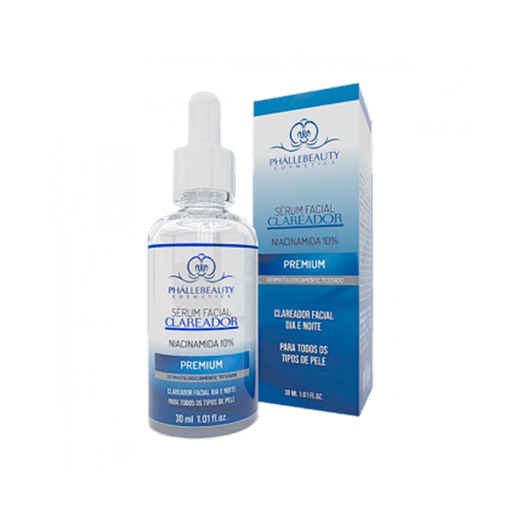 Sérum Facial Clareador Dia e Noite Phállebeauty - 30ml