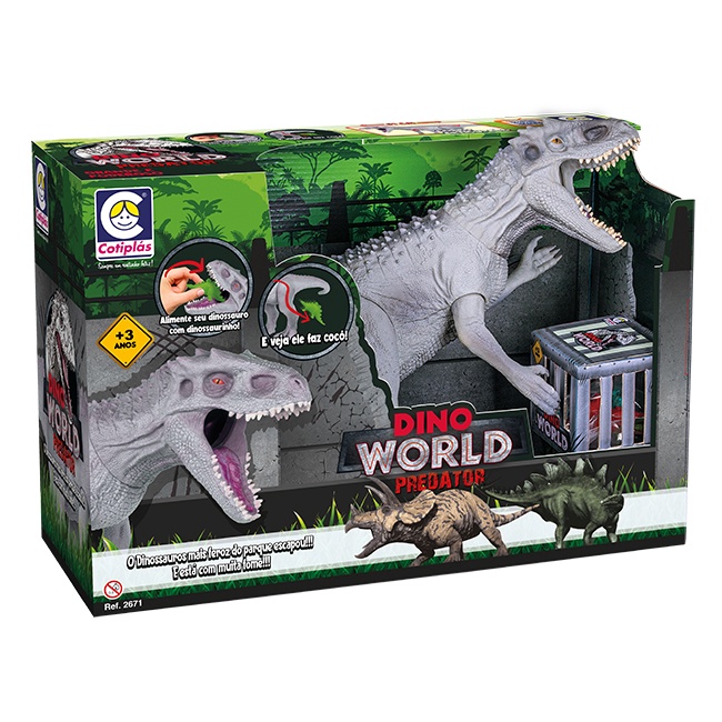 Dino Word Predator Com Dinossaurinhos em Oferta na Shopee