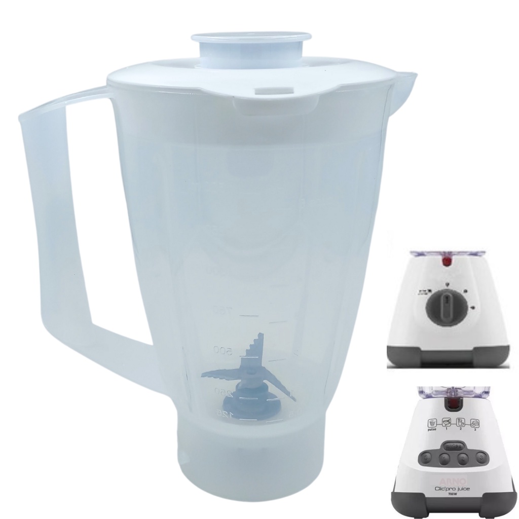 Jarra Copo de Liquidificador Arno Clic Pro Faciclic Juice