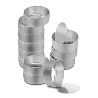 Forminha Para Pão De Mel Fundo Falso Nº3 Kit Com 24 Unidades