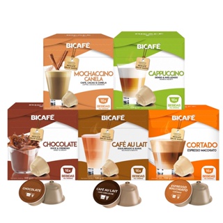 Kit 80 Cápsulas Lácteos Bicafé P/ Máquinas Dolce Gusto* em Oferta na Shopee