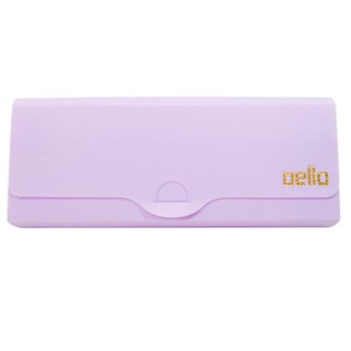 Estojo escolar plástico simples Linho Serena Lilás pastel 8800.LP Dello