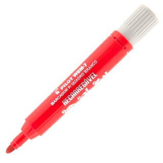 Pincel para quadro branco recarregável WBM-7 Vermelho Pilot