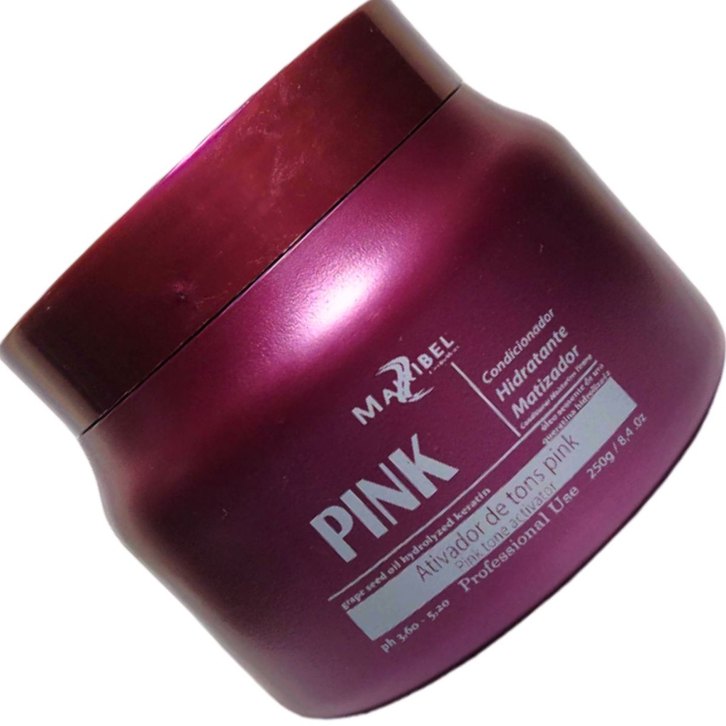Condicionador Matizador Ativador Tom Pink Rosa 250g Mairibel