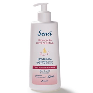 Desodorante Hidratante Corporal Sensi: Hidratação Ultra Nutritiva Jequiti
