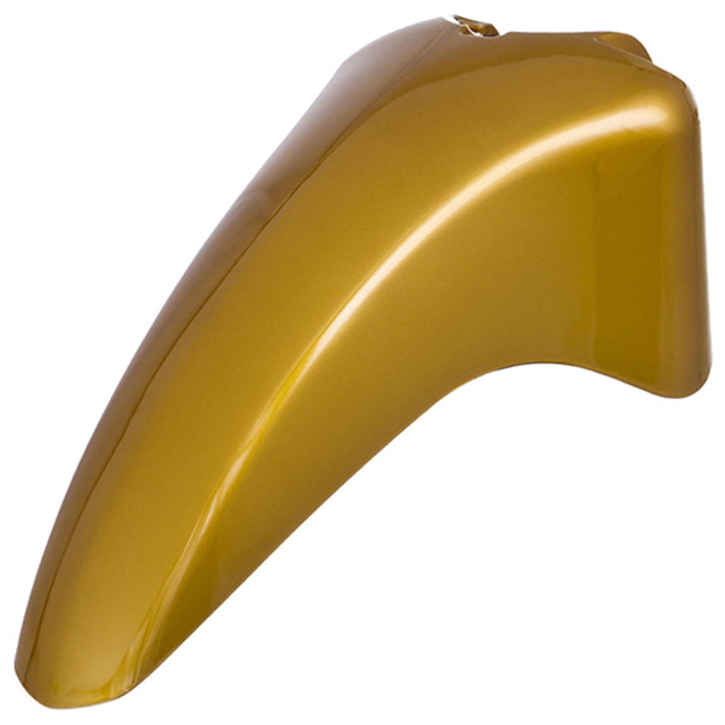 Paralama Dianteiro Parte da Frente Cromo Forte Para Moto Biz 125 Ex 2011 2012 2013 2014 2015 · foto 2