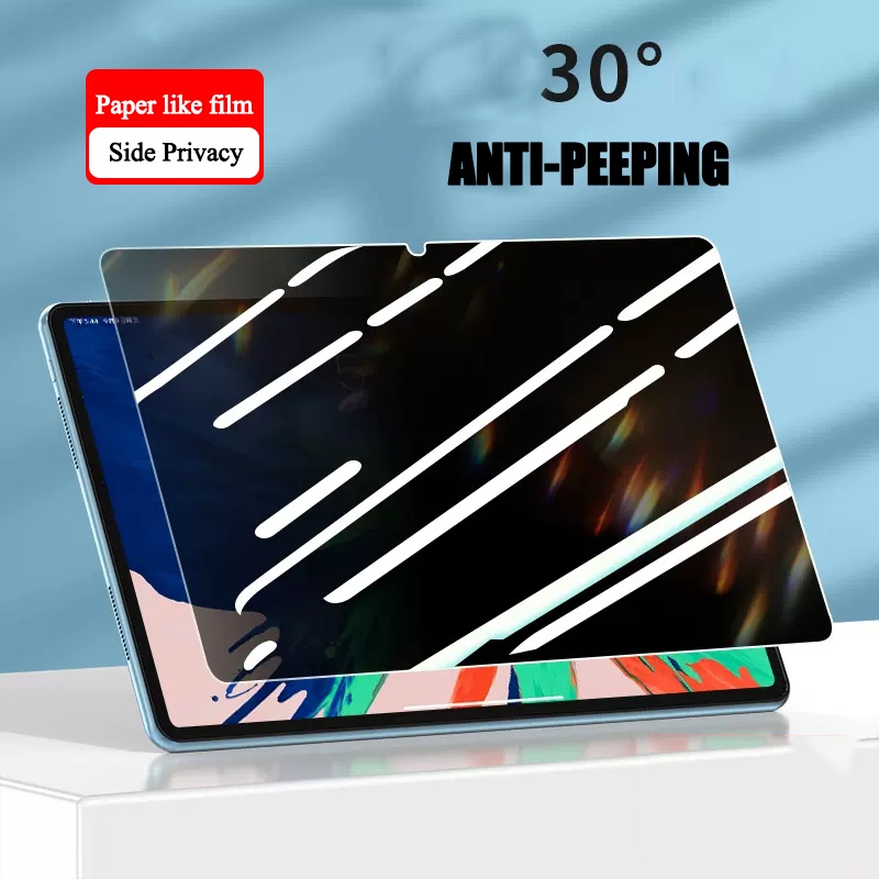 Filtro De Privacidade Protetor De Tela Para Samsung Galaxy Tab S8 Plus A8 A7 Lite S6 S7 S7 FE Papel Anti-Peep Como Filme