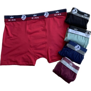 Kit 3 Cueca Boxer Plus Size Forro de Algodão Veste até Tamanho 54 em Oferta na Shopee