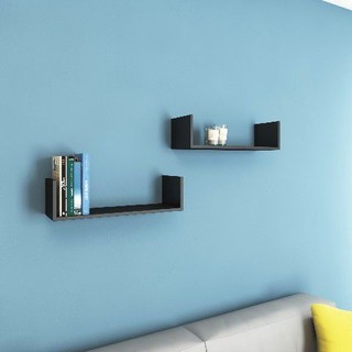 Prateleira/Nicho Flutuante 60x20 cms com suporte incluso Decore PBS U nixo quarto criança, prateleira para parede, prateleira que flutua, armario flutuante, prateleira suspensa para parede, cozinha decorada, quadrado decorativo, armarinho pra banheiro