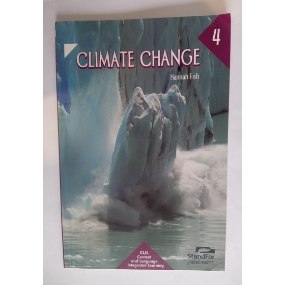 LIVRO, CLIMATE CHANGE,VERSÃO EM INGLÊS,  HANNAH FISH