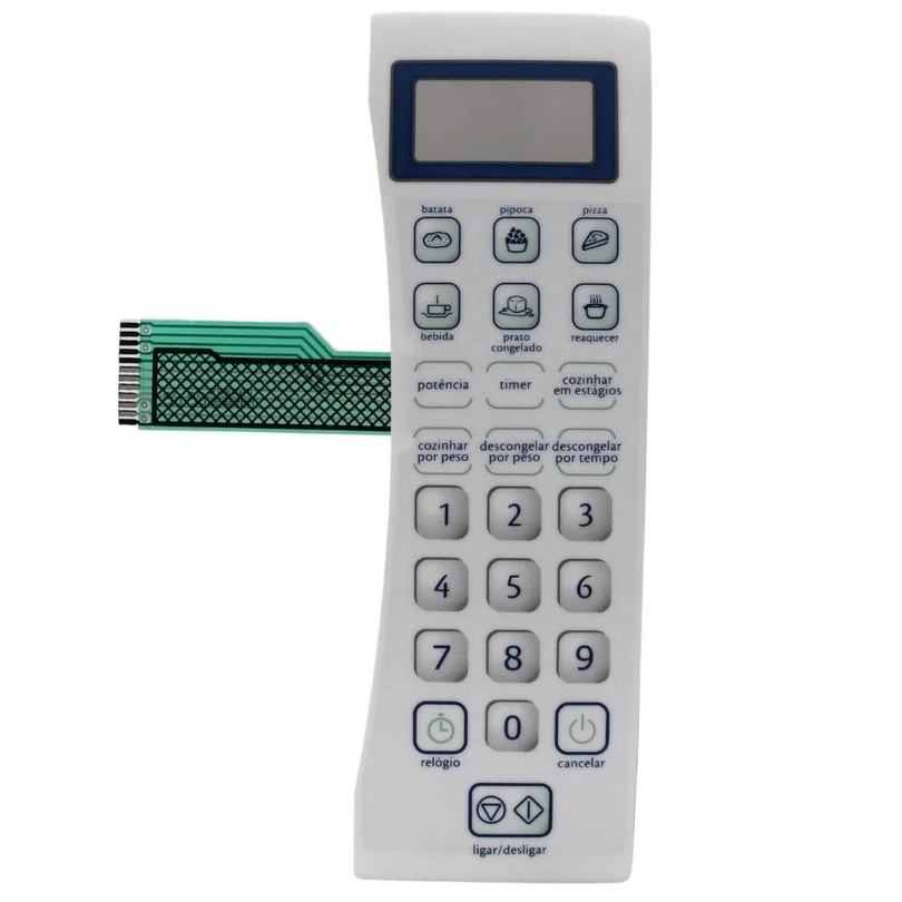 Painel Membrana Teclado Para Microondas Consul Cms18bb Cms 18bb Similar