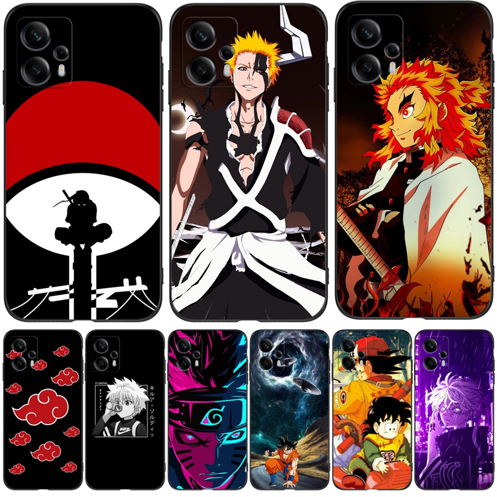 Estojo Para Motorola G13 G23 MOTO Telefone De Silicone Macio Capa De anime Caçador X Alvejante naruto