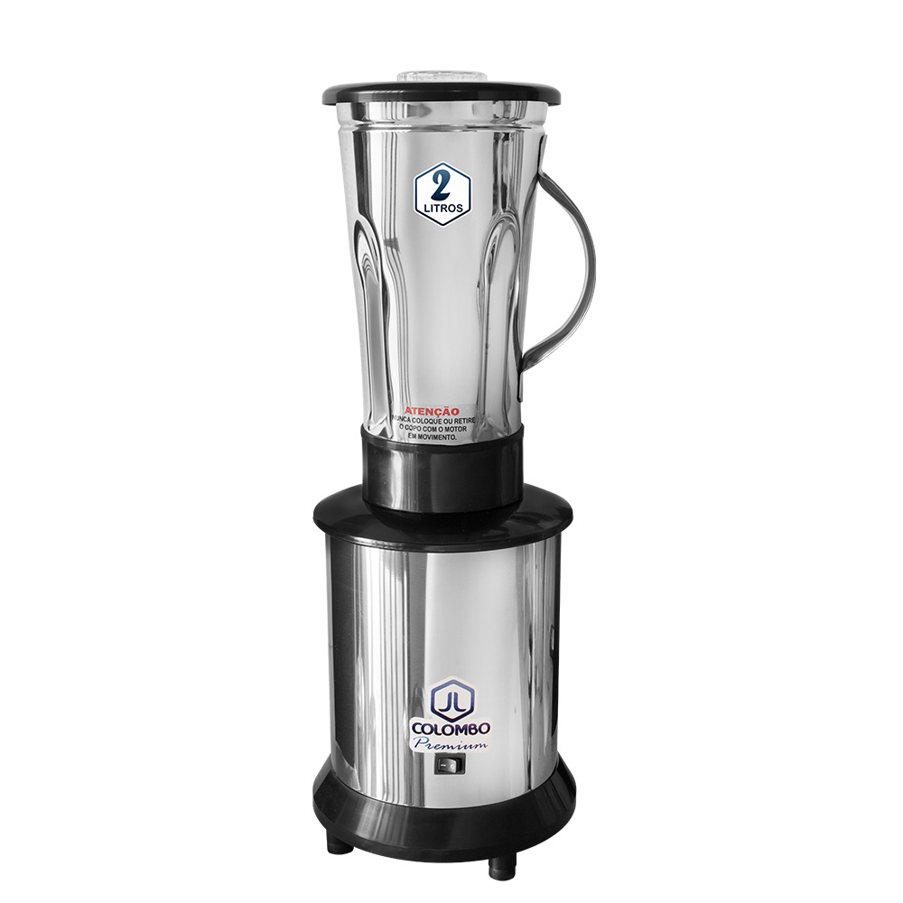 Liquidificador Industrial 2 Litros Alta Rotação Inox - 110V