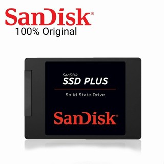 SanDisk SSD PLUS 2T Até 530MB/S/1T 20X Melhor Qualidade ORIGINAL 500GB 500g