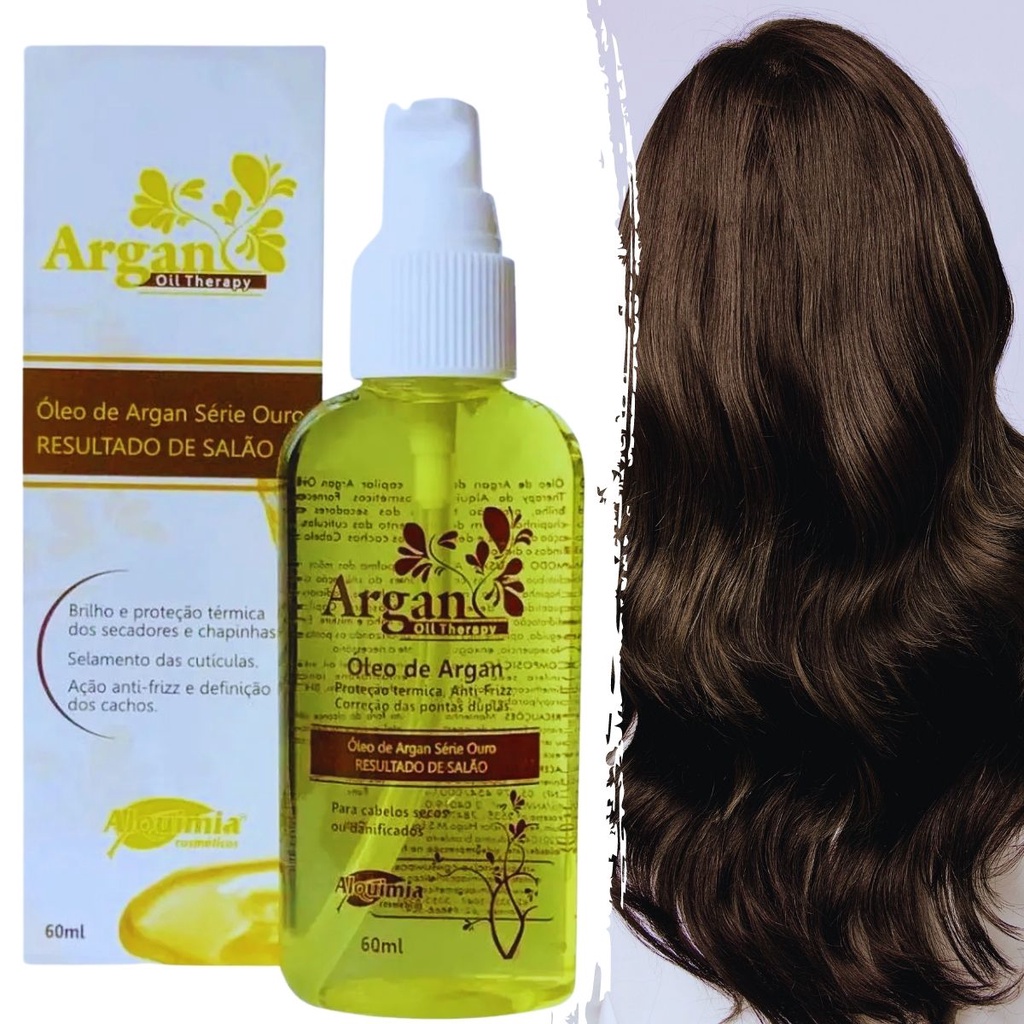 Kit 12 Óleo de Argan Alquimia 60ml Reparador de Pontas - Revenda