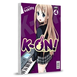 Mangá - K-ON! - 04 - Novo/Lacrado