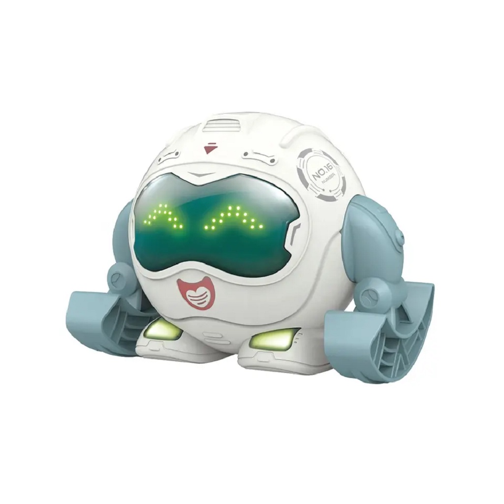 Brinquedo Robô Cambalhota Com Som E Luz 7203 - Braskit em Oferta na Shopee