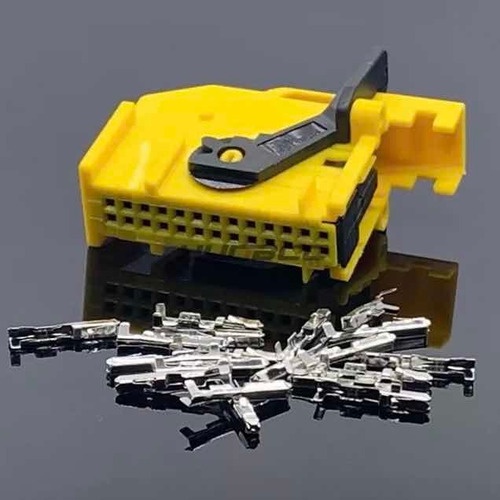 Plug Conector Amarelo 26p Tid Computador Bordo Vectra Zafira