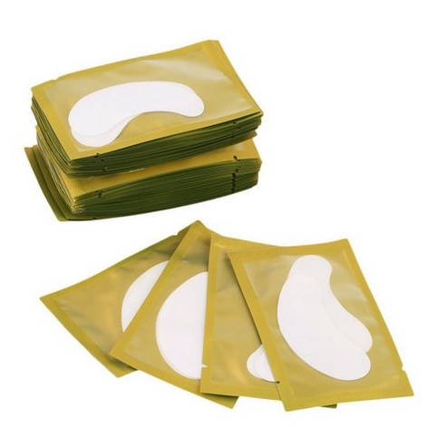 KIT 100 Unidades de Gel Pads (50 Pares) Adesivos em Gel Protetores de Pálpebras para Extensão de Cílios em Oferta na Shopee