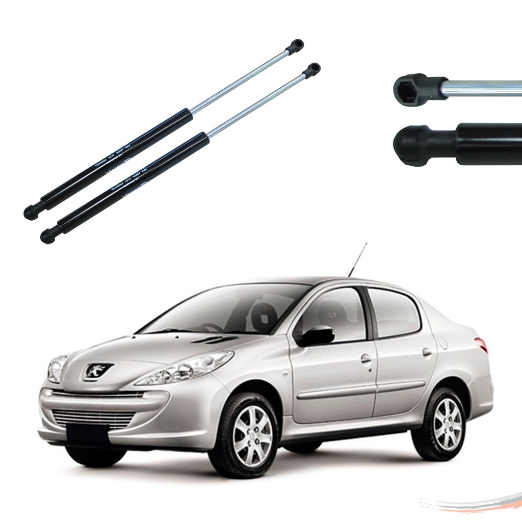Par Amortecedores Porta-Malas Peugeot 207 Passion 08 A 14 em Oferta na Shopee
